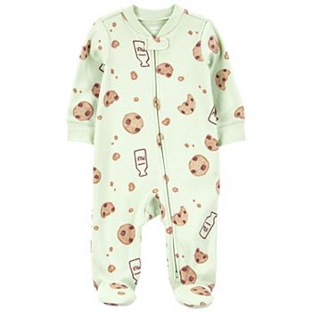 Baby Carter s Milk Cookies 2 Way Zip Sleep Play