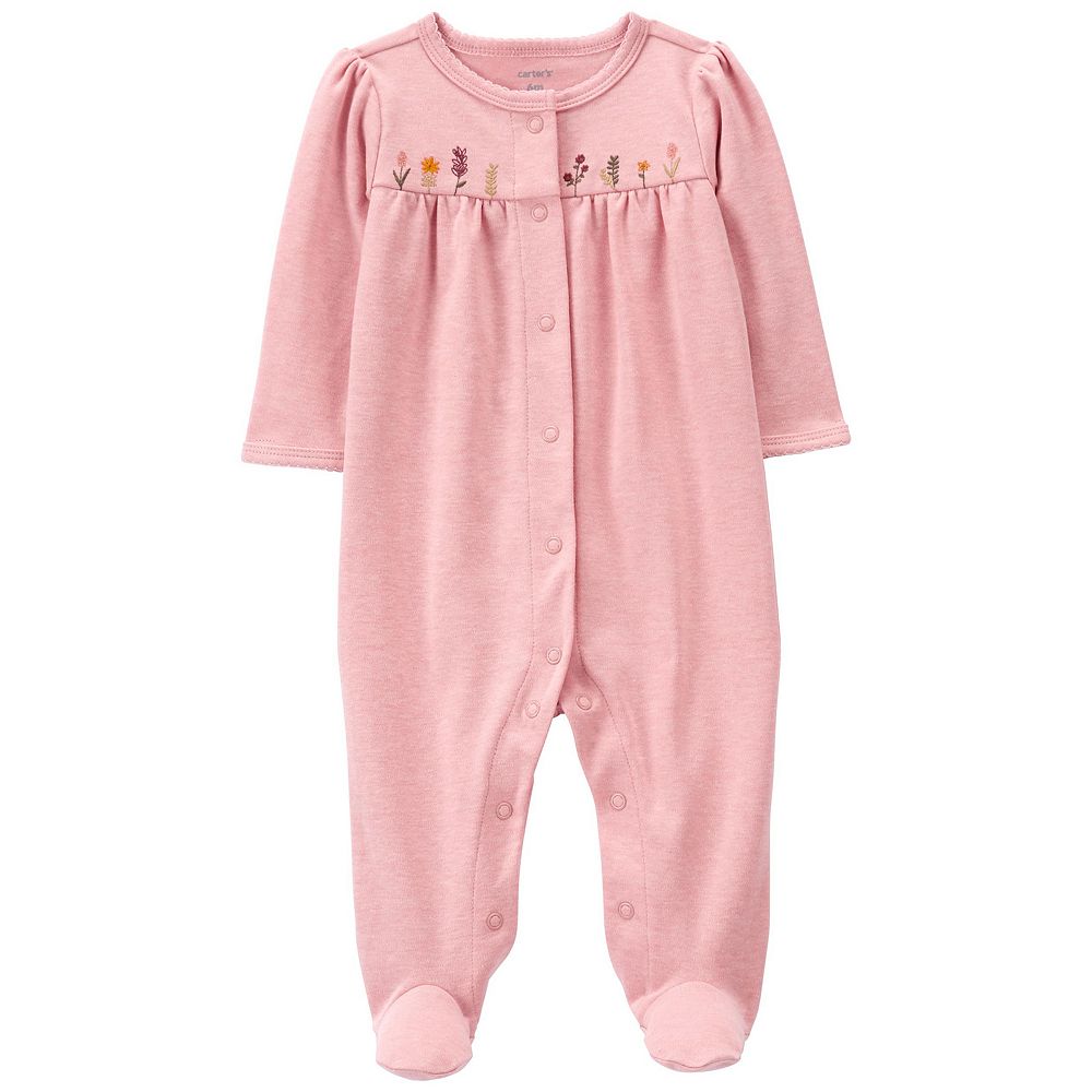 Carters Baby Girls' Bundle Up Cozy Pram with Ears main image 1