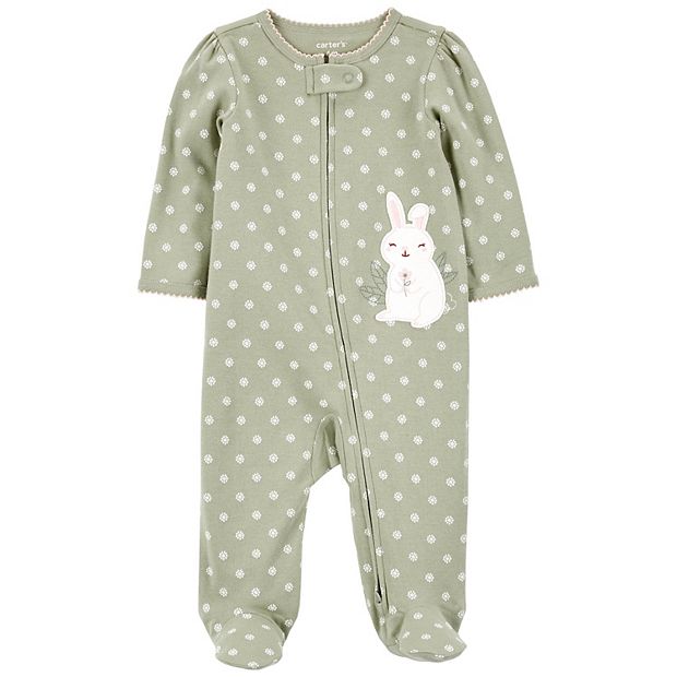 Kohls baby girl discount sleepers