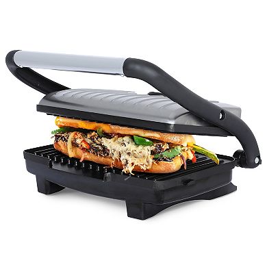 Brentwood Select TS-611 Compact Non-Stick Panini Grill & Sandwich Maker