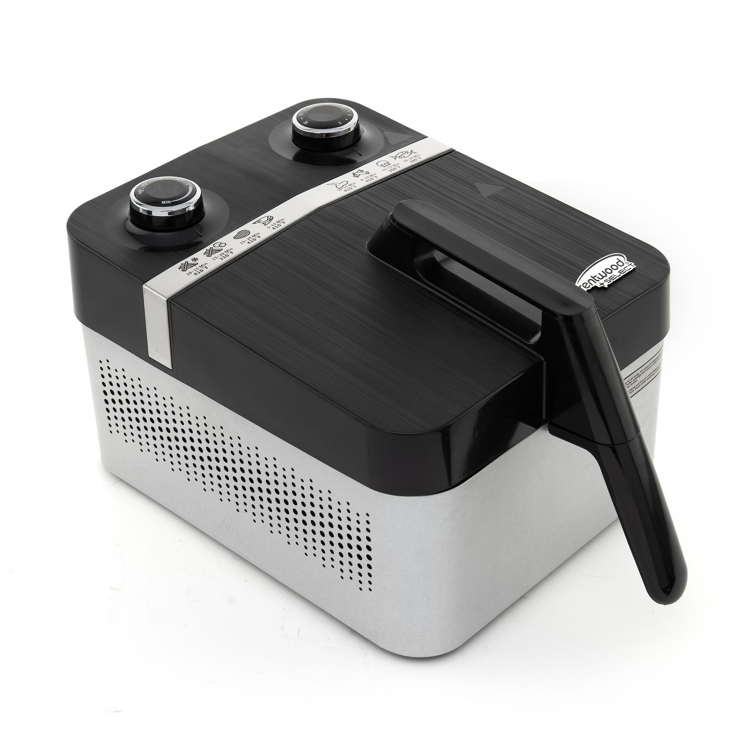 Elite Gourmet - 1.5Qt. Deep Fryer - Stainless Steel