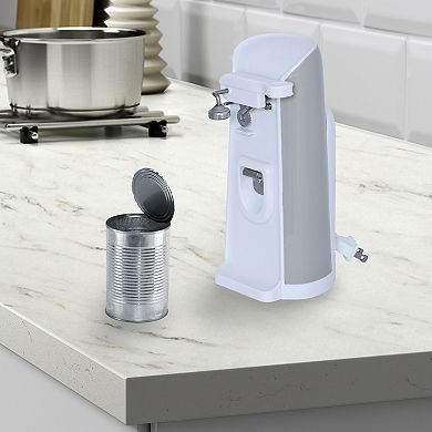 Brentwood Extra Tall Electric Can Opener in White