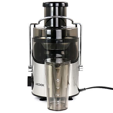 AICOOK Centrifugal Self Cleaning Juicer and Juice Extractor in Silver