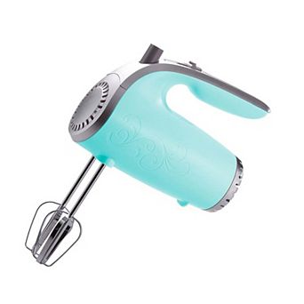 Brentwood Lightweight 5 Speed 150 watt Electric Hand Mixer in Blue