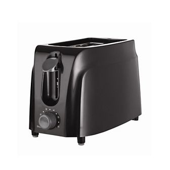 Brentwood 2 Slice Cool Touch Toaster in Black