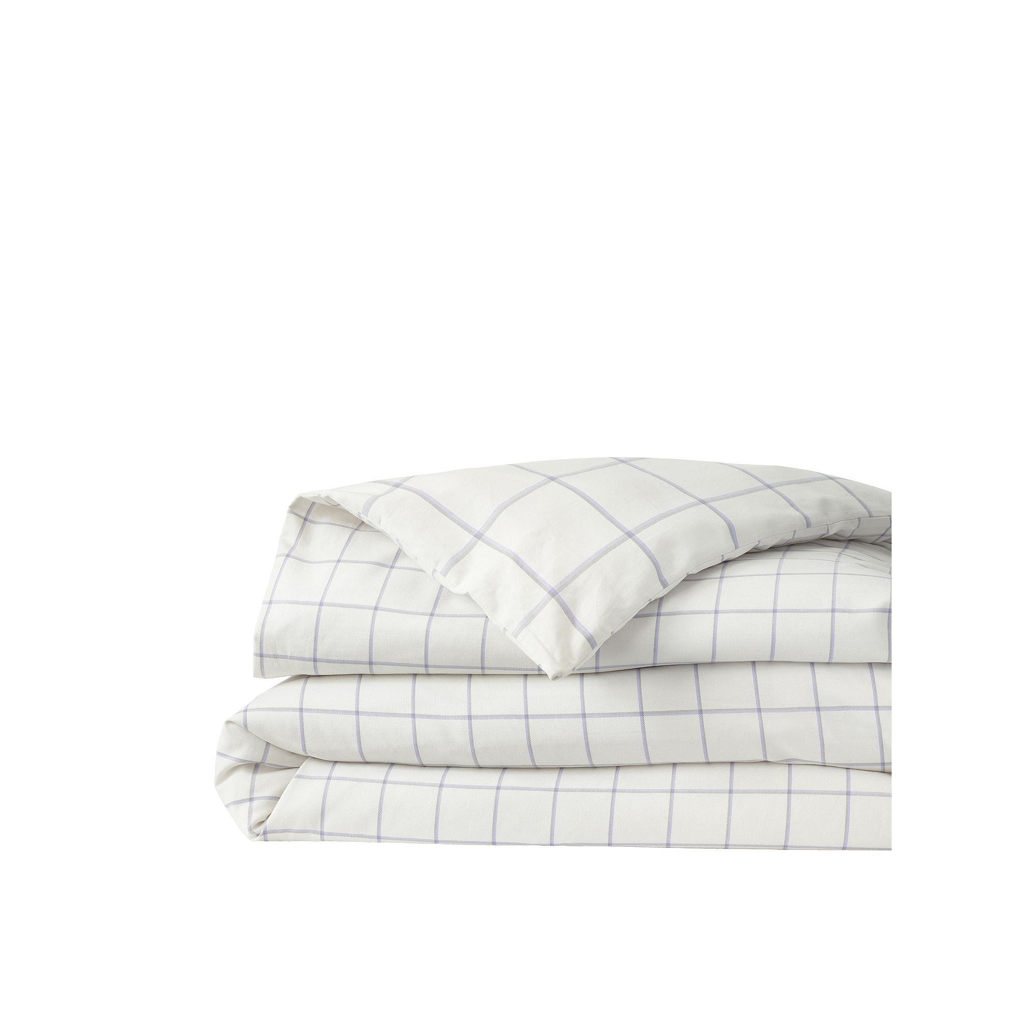 Lands End European Square Oxford Yarn Dyed Cotton Duvet Cover or Pillow Sh