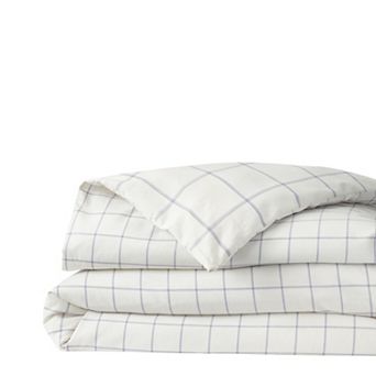 Lands' End European Square Oxford Yarn Dyed Cotton Duvet Cover or Pillow Sham