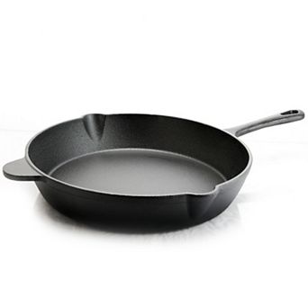 General Store Addlestone 12 in Pre-Seasoned Round Cast Iron Frying Pan