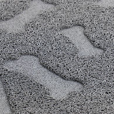 Gibson Everyday Pet Elements 17.7 x 15.75 Inch Dog Bone Placemat in Grey