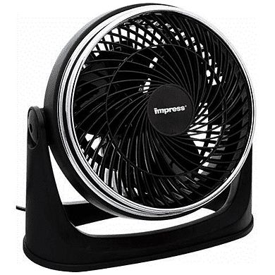 Impress 9 Inch Ultra Velocity Fan in Black