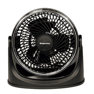 Impress 9 Inch Ultra Velocity Fan in Black