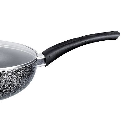 Brentwood Wok W/ Lid Aluminum Non-Stick 10