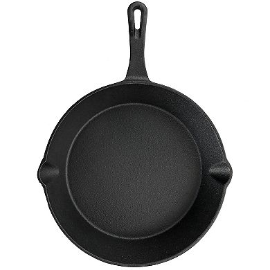 General Store Addlestone 10 in. Cast Iron Frying Pan with Pouring Spouts