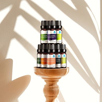 Pursonic 8 Pack Aroma Therapy Essential Oils