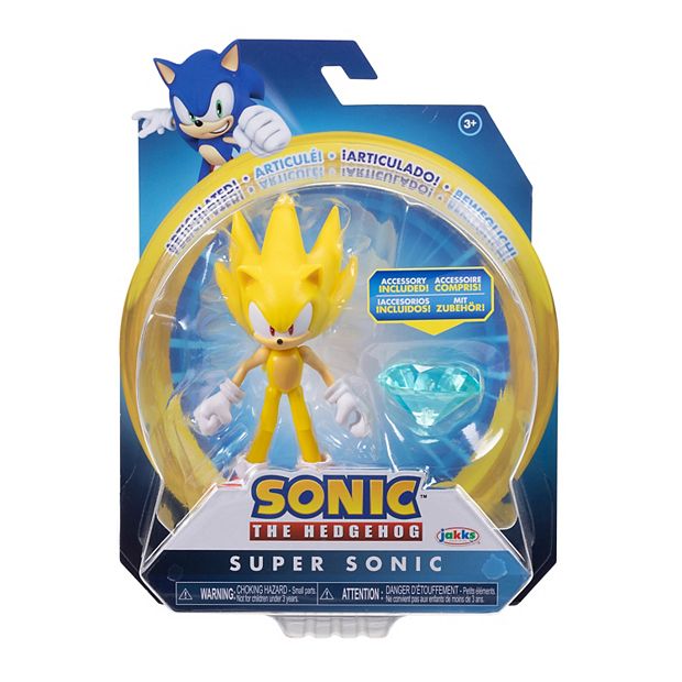 Super Sonic w/ Super Ring 4-inch Figure - JAKKS Pacific, Inc.