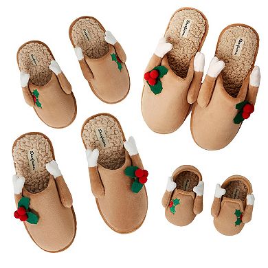 Dearfoams Carson Holiday Scuff Men's Slippers