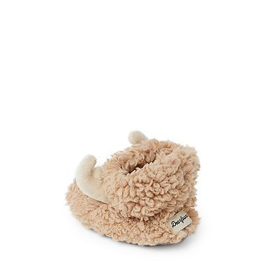 Baby Dearfoams Reindeer Bootie Slippers