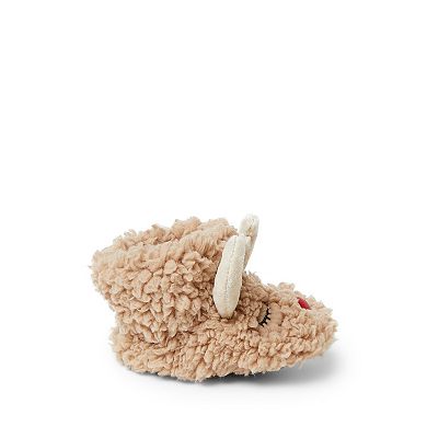 Baby Dearfoams Reindeer Bootie Slippers