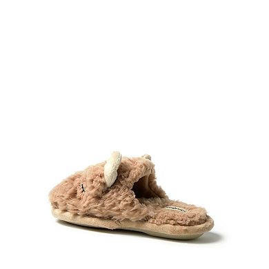 Kid's Dearfoams Reindeer Scuff Slippers
