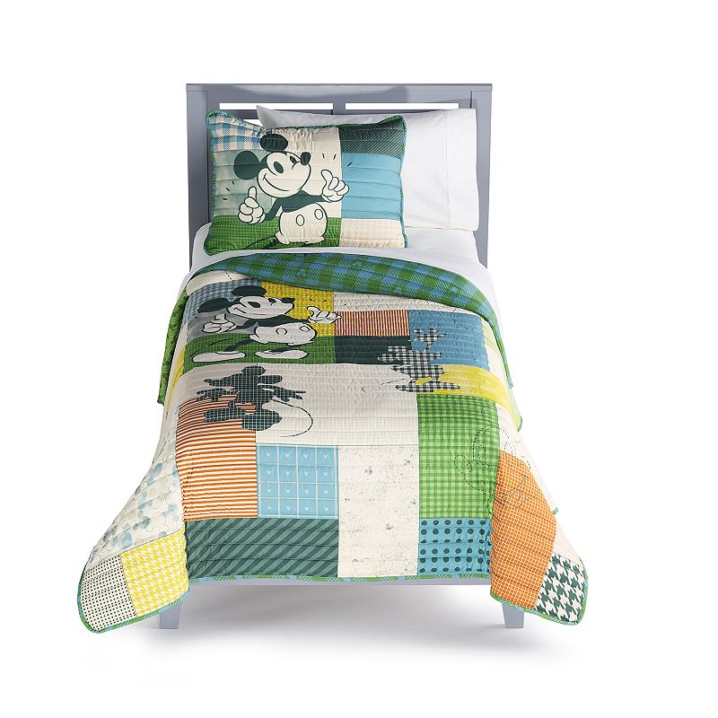 Disneys Mickey Quilt Set by The Big One , Multicolor, Twin