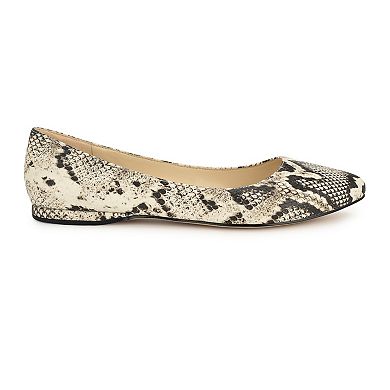 Nine West Speakup Women's Leather Ballet Flats