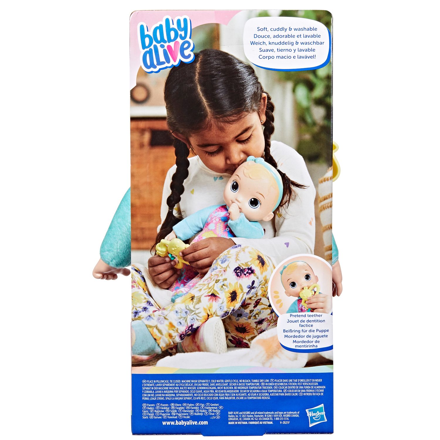 Детские куклы Baby Alive Soft ‘n Cute Blonde Hair Doll — фото 4