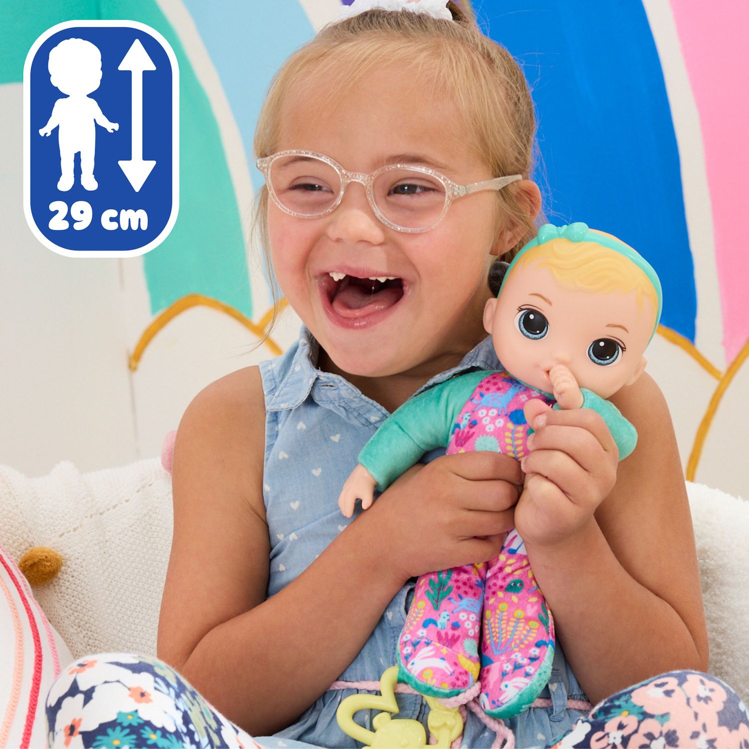 Детские куклы Baby Alive Soft ‘n Cute Blonde Hair Doll — фото 5