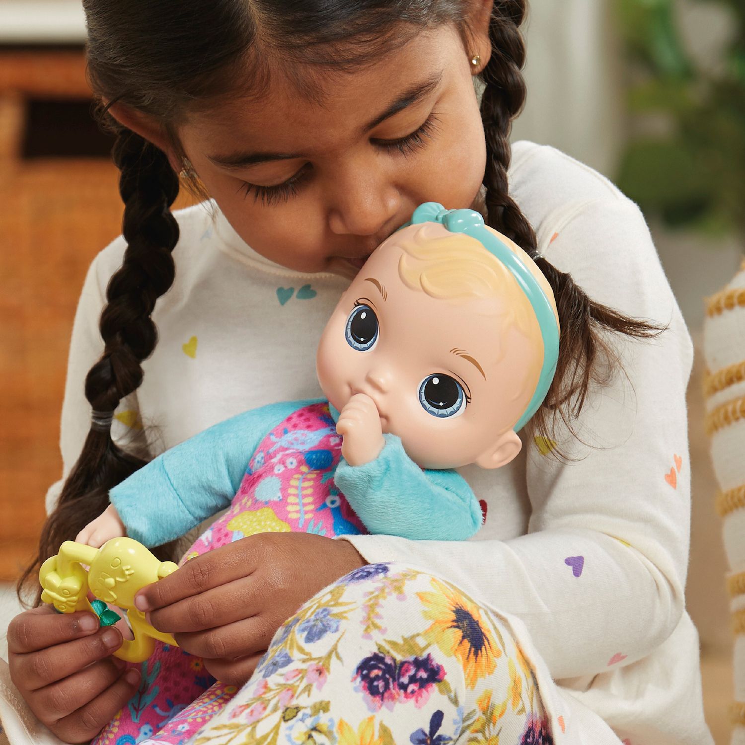 Детские куклы Baby Alive Soft ‘n Cute Blonde Hair Doll — фото 7