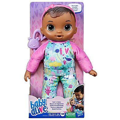 Baby Alive Soft ‘n Cute Brown Hair Doll