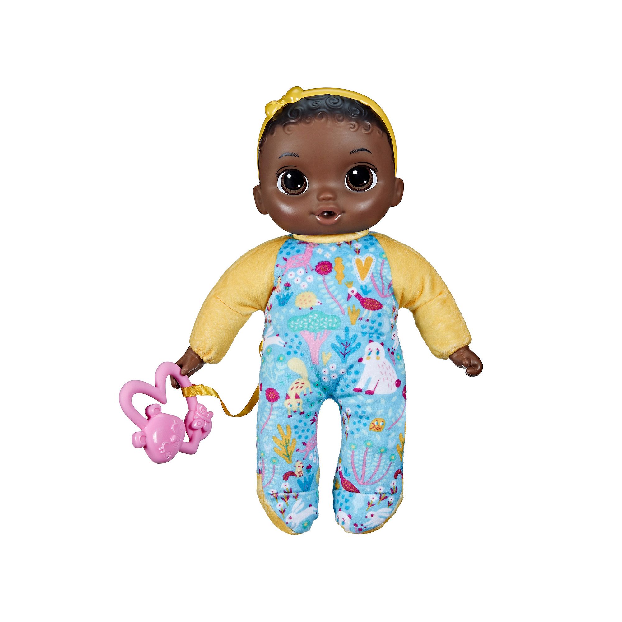 Baby Alive Soft ‘n Cute Black Hair Doll, Multi