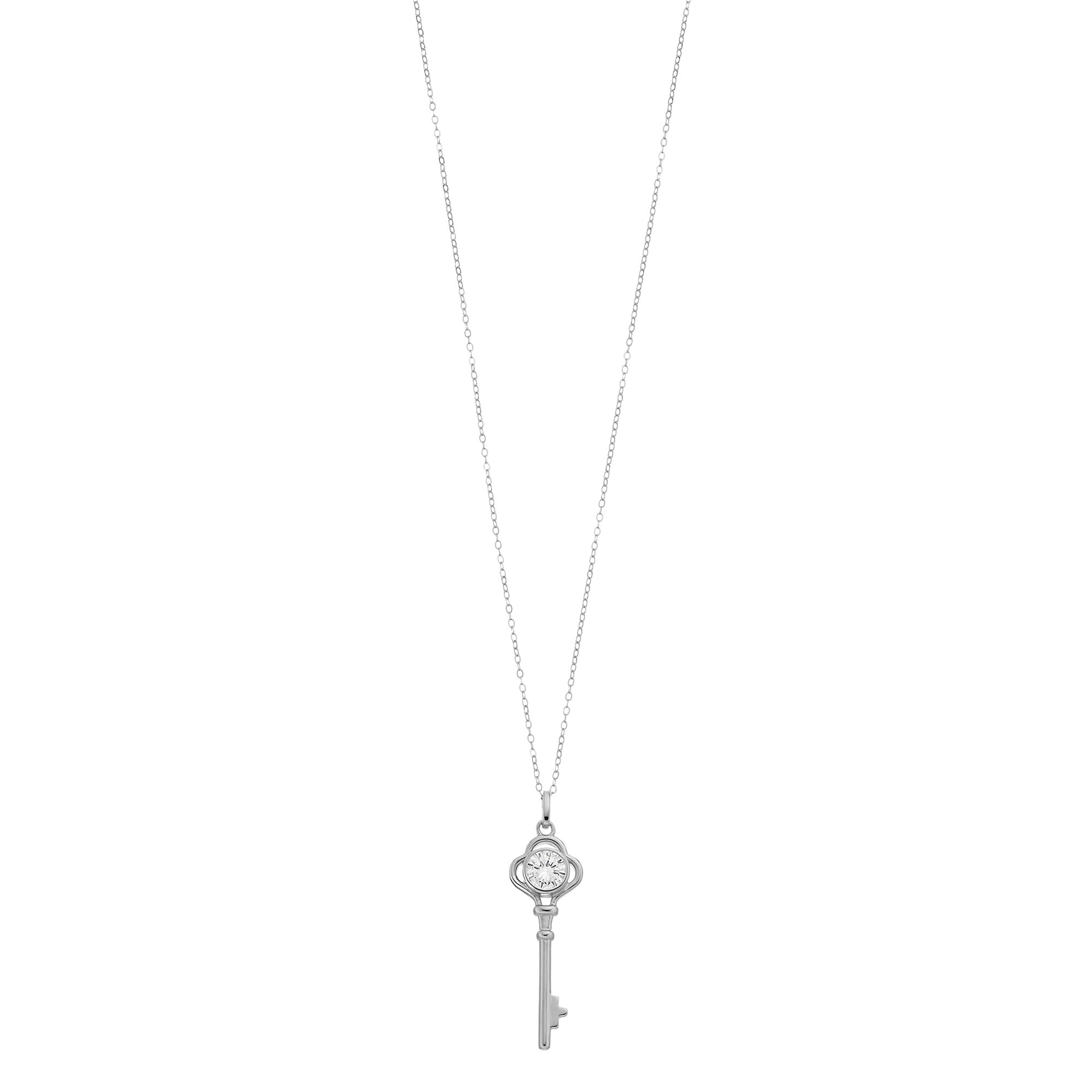 Stella Valentino Sterling Silver Lab Created Moissanite Vintage Skeleton K