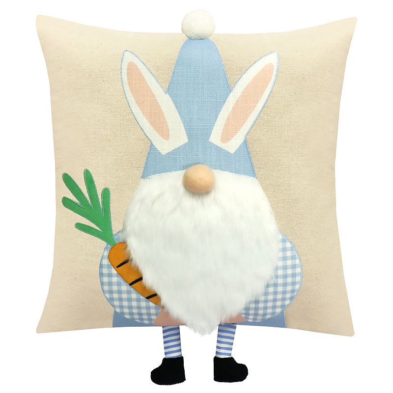 55735450 Celebrate Together Easter Tan Gnome Pillow, Lt Bei sku 55735450