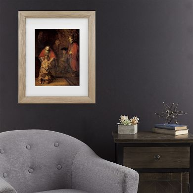 Rembrandt Return of the Prodigal Son Framed Wall Art