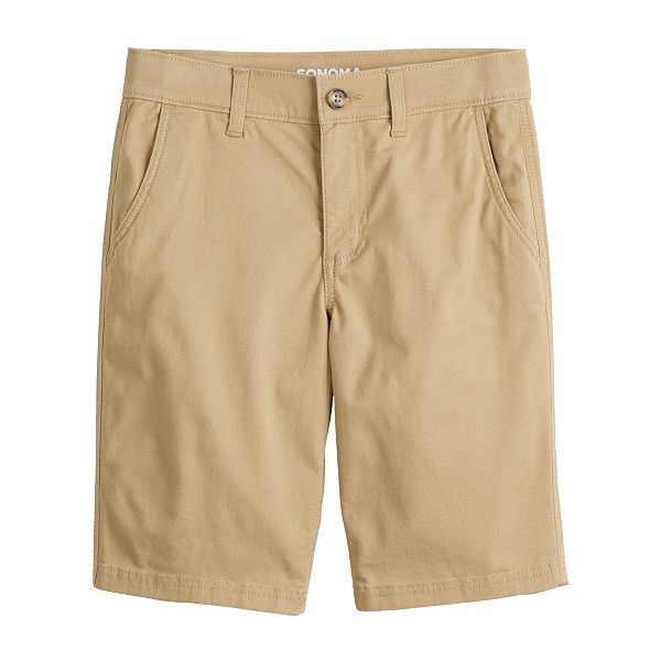 Boys 8-20 Sonoma Goods For Life® Flat Front Shorts