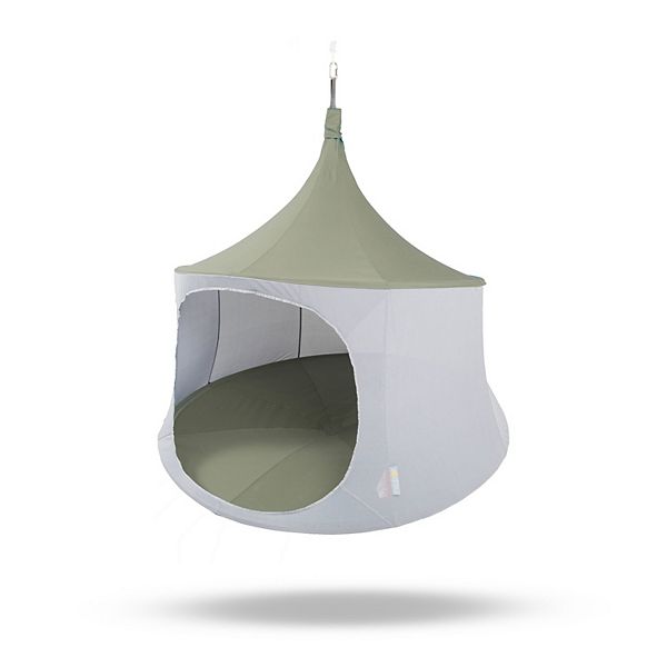 TreePod Cabana Lightweight Heavy Duty Lounger Hammock 6 Foot Hanging Bed Moss