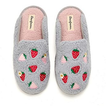 Dearfoams Women's Tab Scuff Slipper