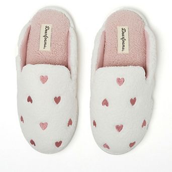 Dearfoams Women's Tab Scuff Slipper