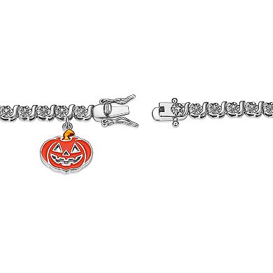 Sarafina Diamond Accent Pumpkin Charm Bracelet