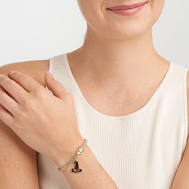 Sarafina Diamond Accent Witch Hat Charm Bracelet