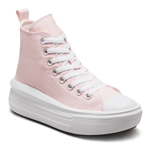 Converse Chuck Taylor All Star Move Girls Platform High Top Sneakers - Pink - 12