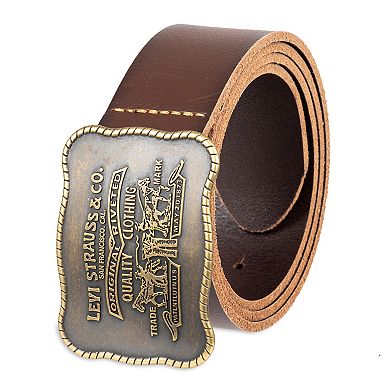 Men's Levi's® Western Heritage Plaque Buckle Jean Belt