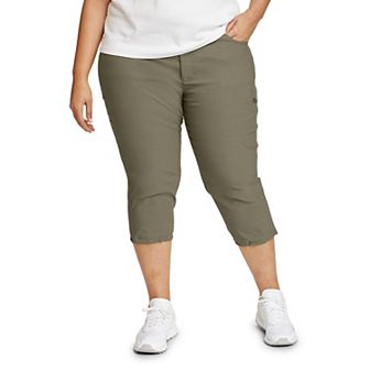 Plus Size Eddie Bauer Rainier Capris