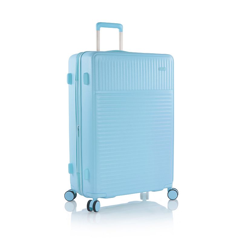Heys Pastel Hardside Spinner Luggage, Blue, 26 INCH