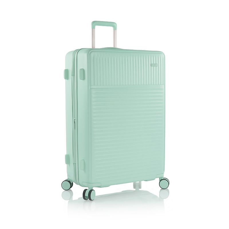 Heys Pastel Hardside Spinner Luggage, Green, 21 Carryon