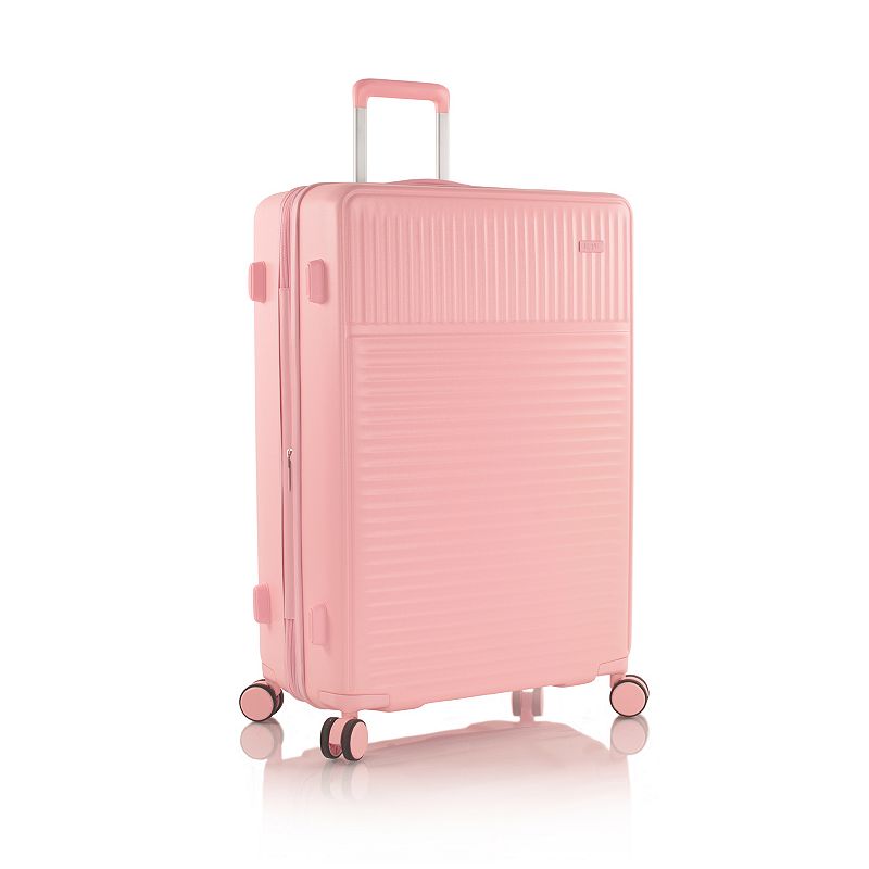 Heys Pastel Hardside Spinner Luggage, Pink, 30 INCH