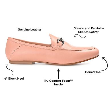 Journee Signature Giiar Tru Comfort Foam™ Women's Leather Loafers