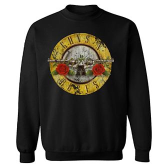 Men's Guns n' Roses Bullet Distressed Sweatshirt