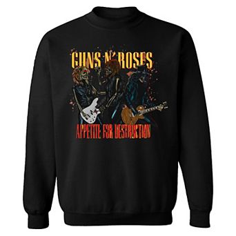 Men's Guns n' Roses Three Skeletons Sweatshirt