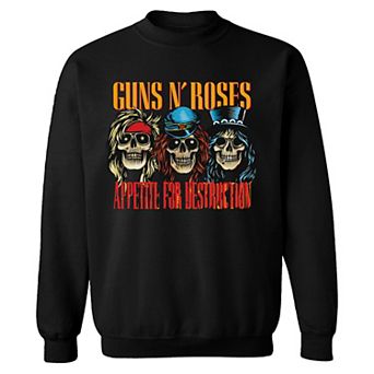 Men's Guns n' Roses Skulls Sweatshirt