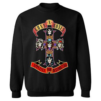 Men's Guns n' Roses Cross Sweatshirt